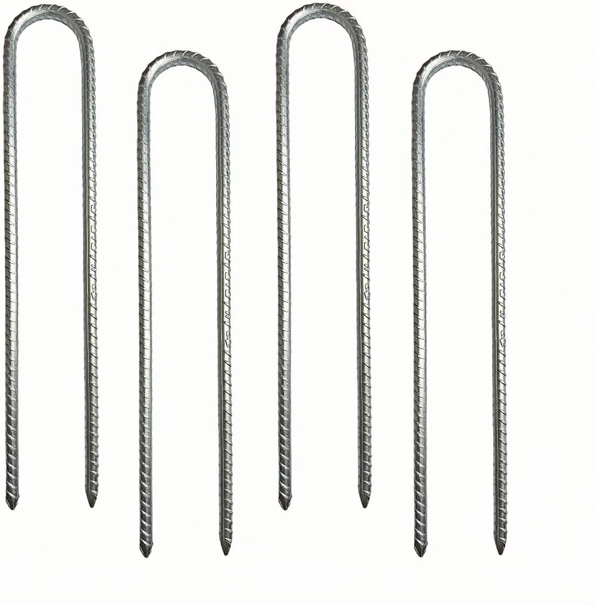 Ground Anchor, Ground Anchors, Tent Pegs, Garden Posts, Galvanized, Pegs, Ground Nails, Tent Pegs, Landscape, Staples - ShopVlot