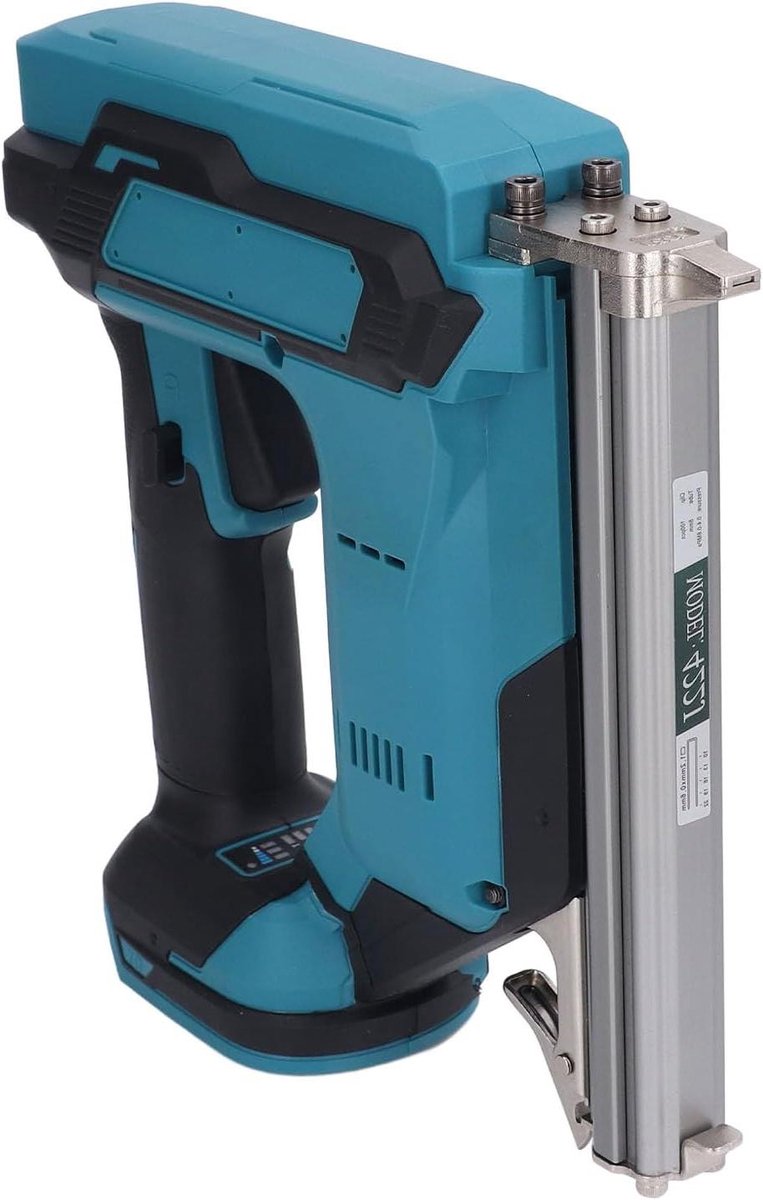 Draadloze Spijkerpistool - Nietmachine Tacker - Houtbewerking Monteren - Ergonomische Grip - 10-30 mm - Grijs