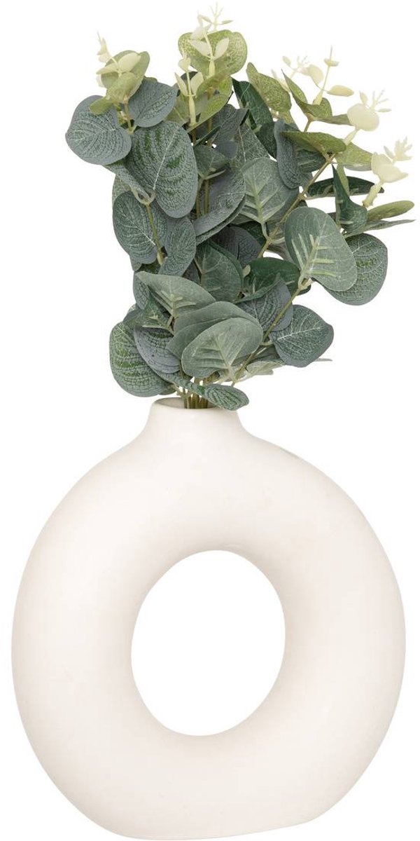 Eucalyptusarrangement met vaas SUZA