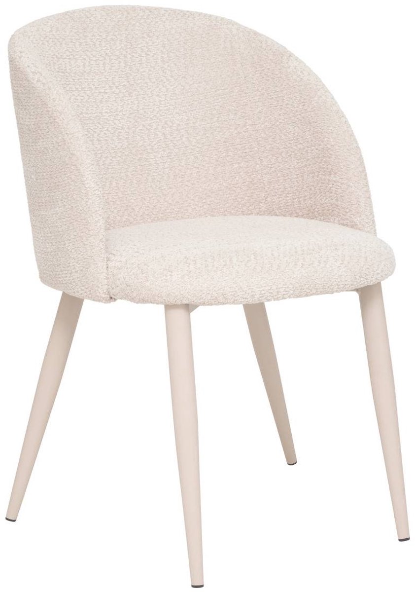 Fauteuil van gestructureerde stof CELESTE