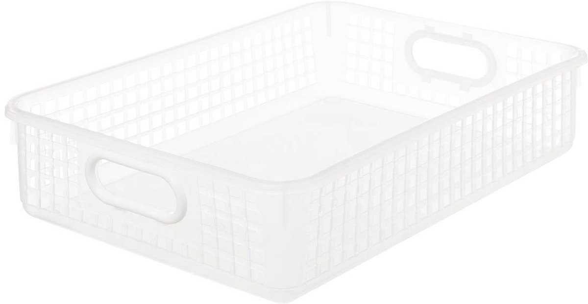 Rechthoekige lage mand 6,6 l TENDANCE