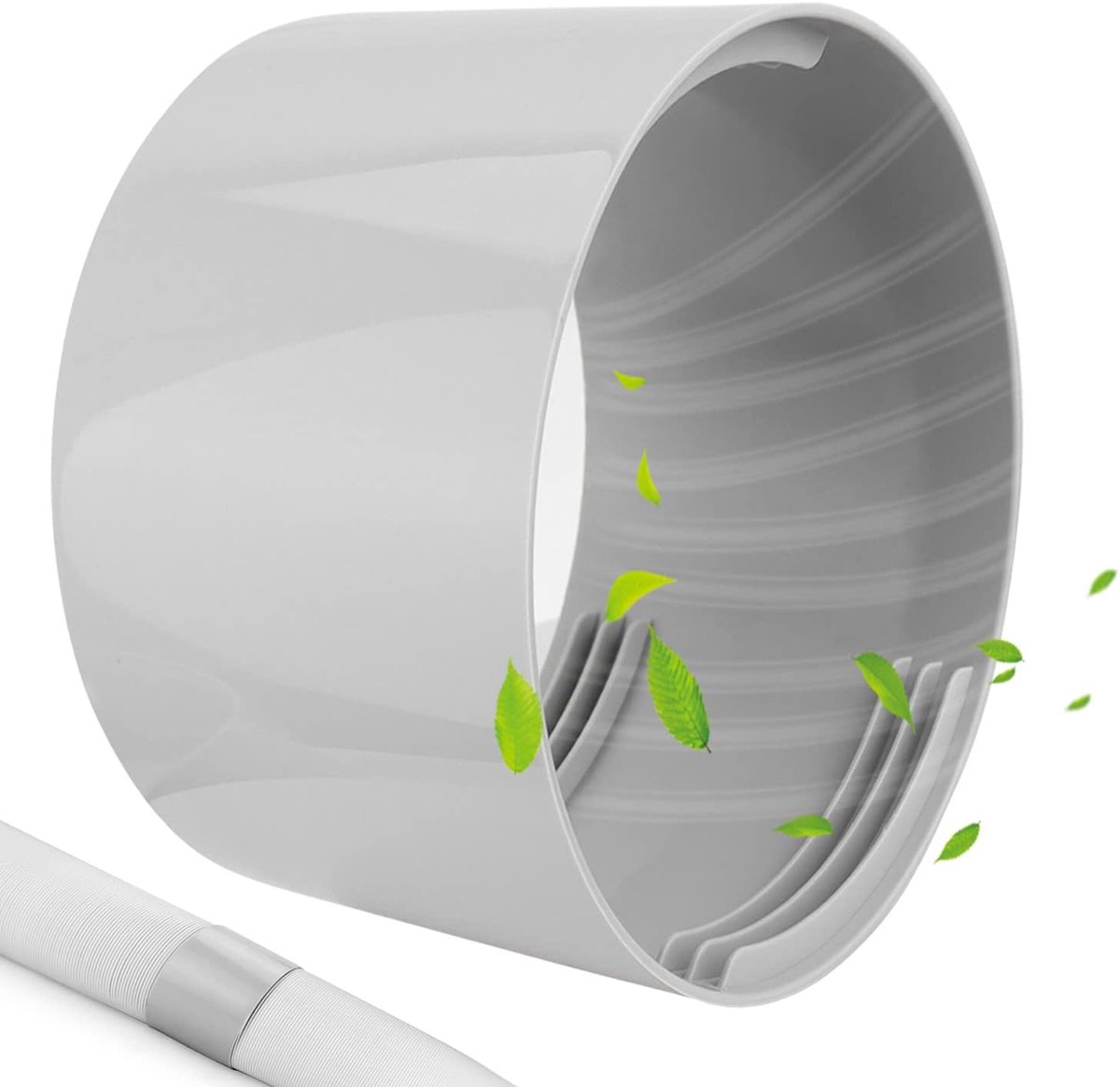 Airconditioning afvoerslang adaptor Ø 15 cm - PVC - stevige verbinding - snelle koeling - SnelShoppen