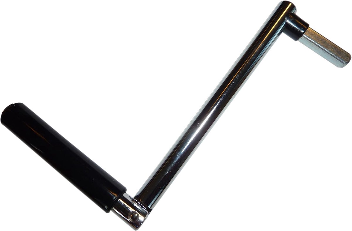 Kurbel voor rolluiken 8 mm - Crank voor koord en band - Geschikt voor 4-zijdige systemen - Eenvoudig in gebruik - SnelShoppen