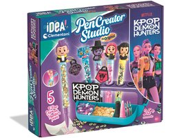 Clementoni Create Your K-Pop Pens Sussy Derpy - Demon Hunters Knutselpakket - Pennen Maken Knutselset - Kpop Merch - Knutselen voor Meisjes en Jongens