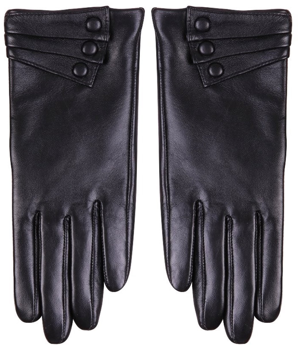 Omgoods - Dames Nappa Leren Handschoenen met Warme Voering