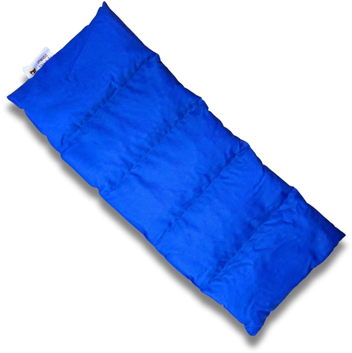 Omgoods - Kerspitkussen Warmte- en Koudekompres Blauw 50x20 cm 100% Katoen