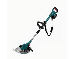 Accu Grasmaaier - 750W Elektrische Grastrimmer (Zonder Accu/Lader) - 4-in-1 Multifunctioneel - Borstelloze Motor - Verstelbaar - Geschikt voor 18V-21V Accu's (Makita Compatibel)
