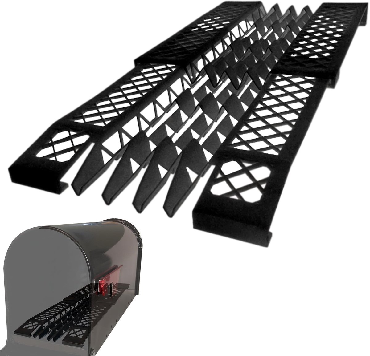 Omgoods - Waterdichte Mailboxinzet voor Droge Post, Verhoogde Tray
