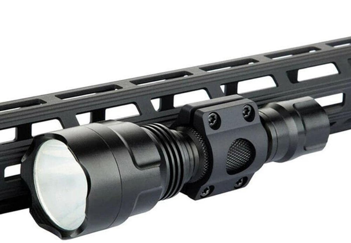 Omgoods - 25.4mm Flashlight Ring Holder - Aluminium Accessoire voor Jacht