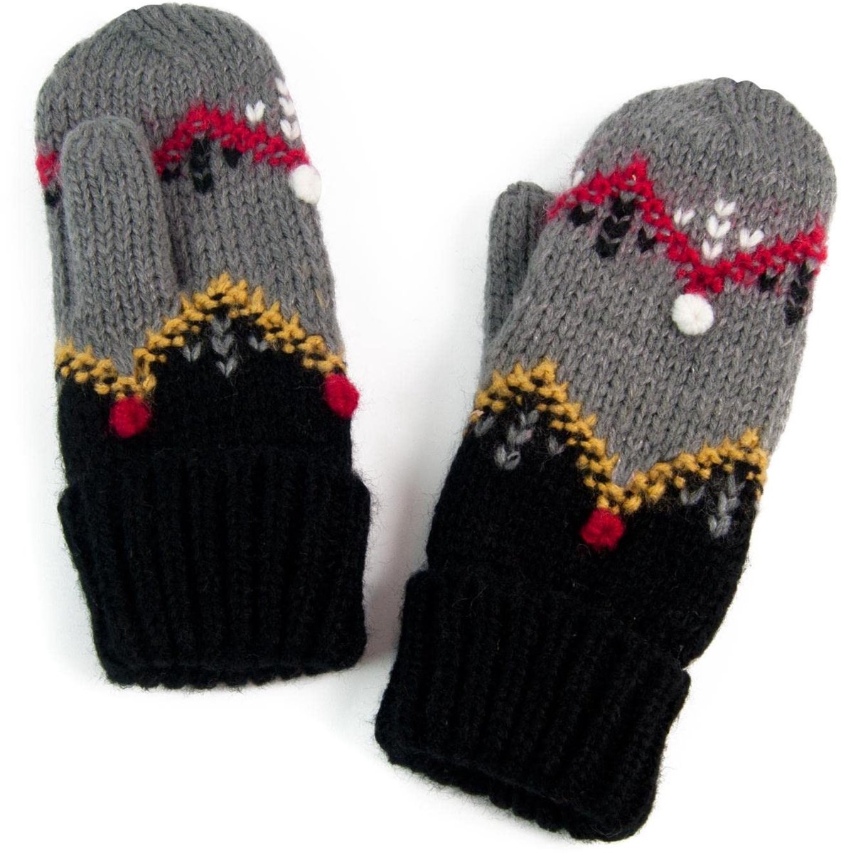 Omgoods - Dikke Gevoerde Vingerloze Winterwant voor Dames