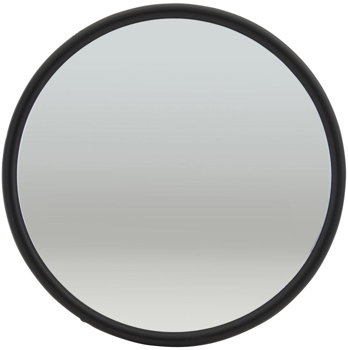 Omgoods - Ronde Convex Spiegel van RVS met Middenmontage