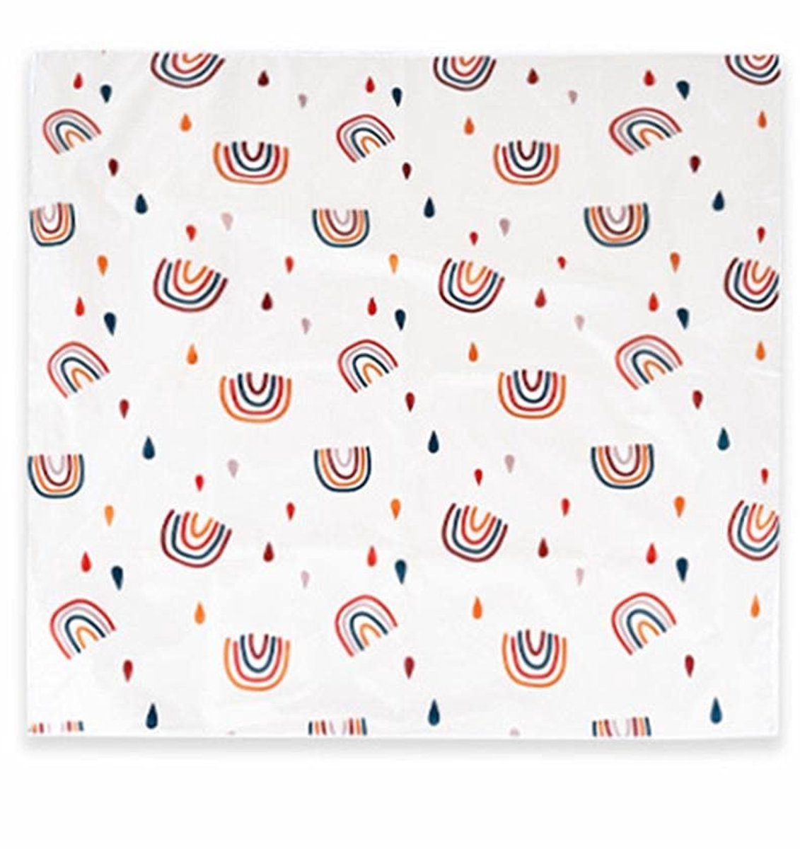Omgoods- Kinderstoelmat Waterdicht - Speelmat - Kruipmat Baby - Antislip - Multifunctioneel - 110 x 110 cm