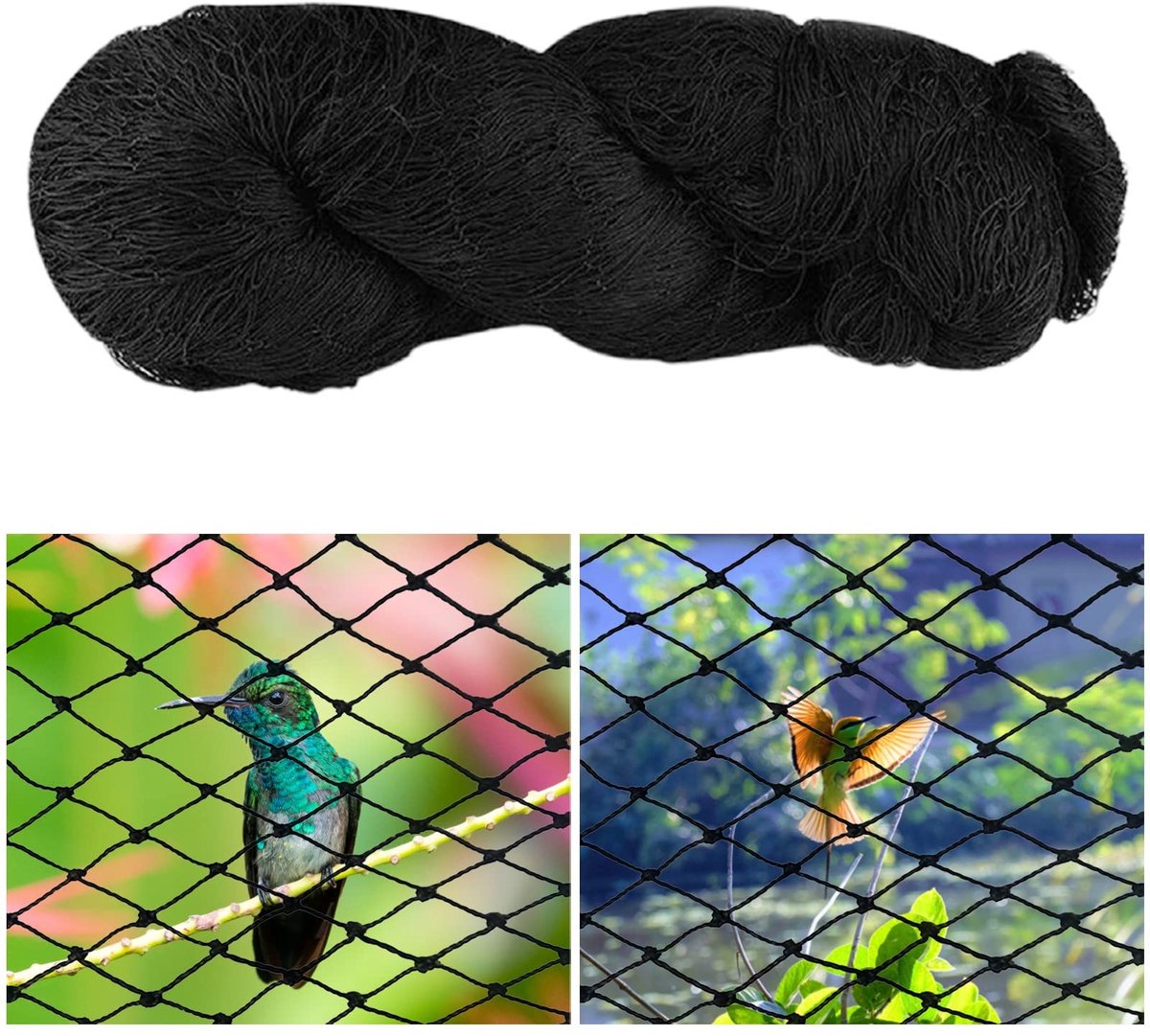 Omgoods - Vogelbeschermnet 15 x 15 m voor Tuin en Vijver