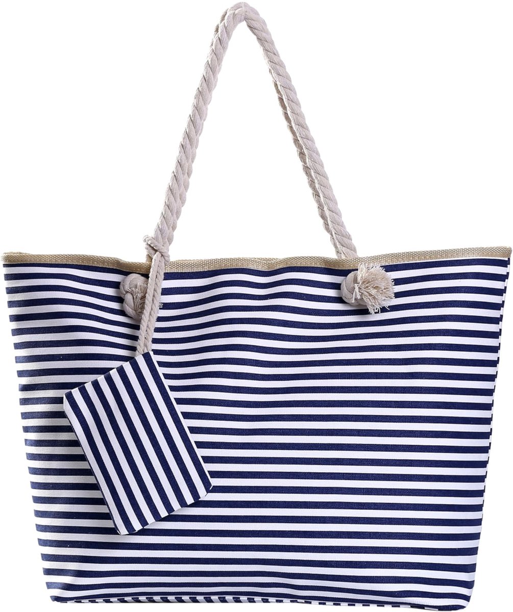 Omgoods - Grote Waterafstotende Strandtas met Rits