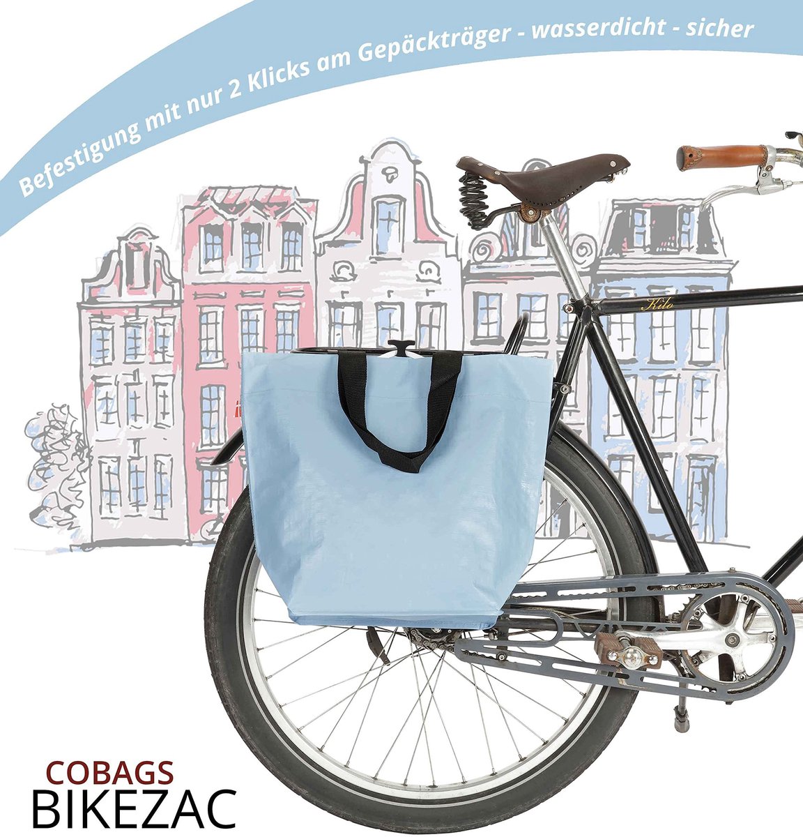 Omgoods - Multifunctionele Fiets Tas voor Pannier Racks