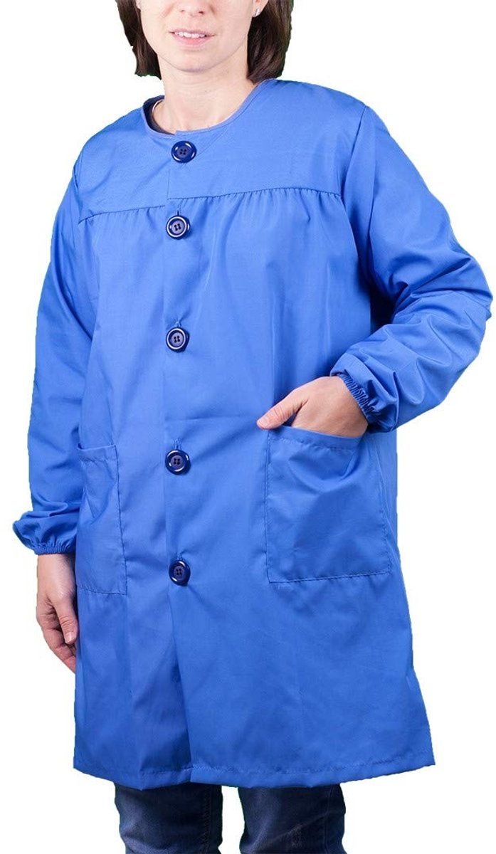 Omgoods - Unisex Schort voor School - Blauw - XXL