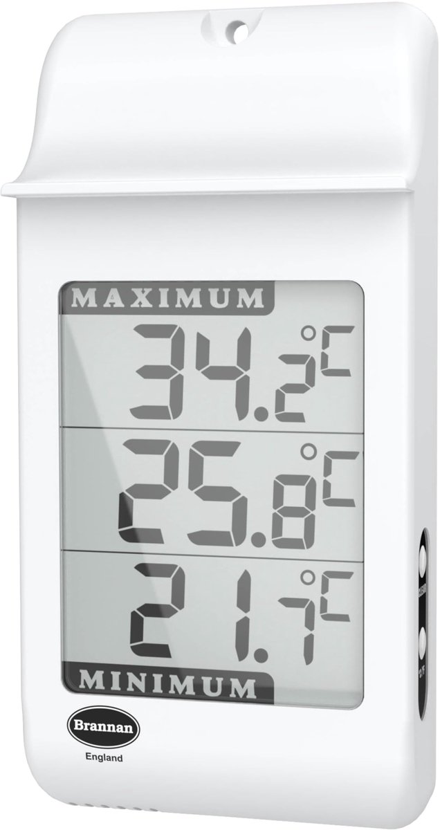 Omgoods - Digitale Max Min Thermometer met Groot Display