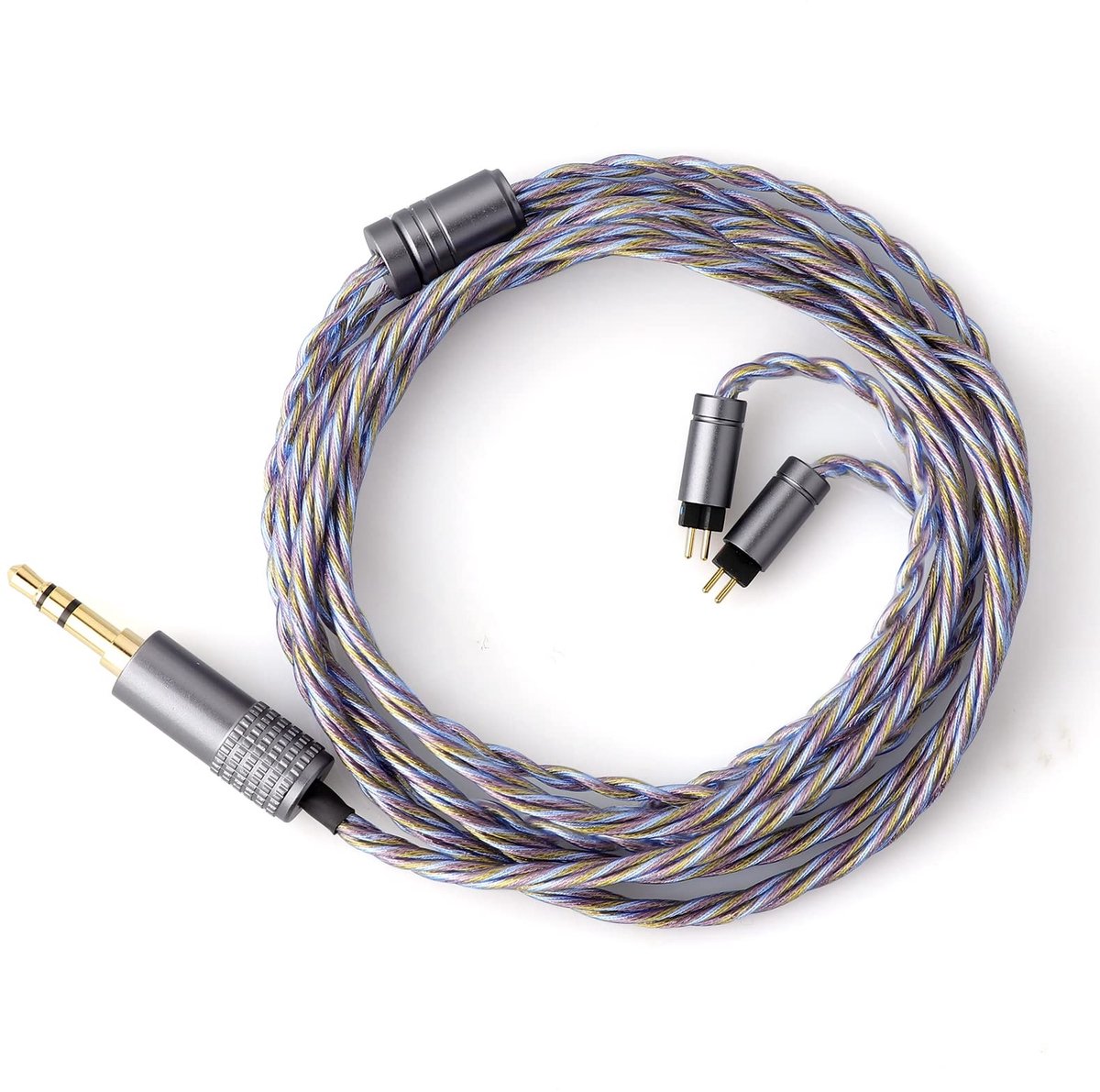 Omgoods - Upgrade Oordopjes Kabel, 4 Kern Koper en Zilver Geplateerd