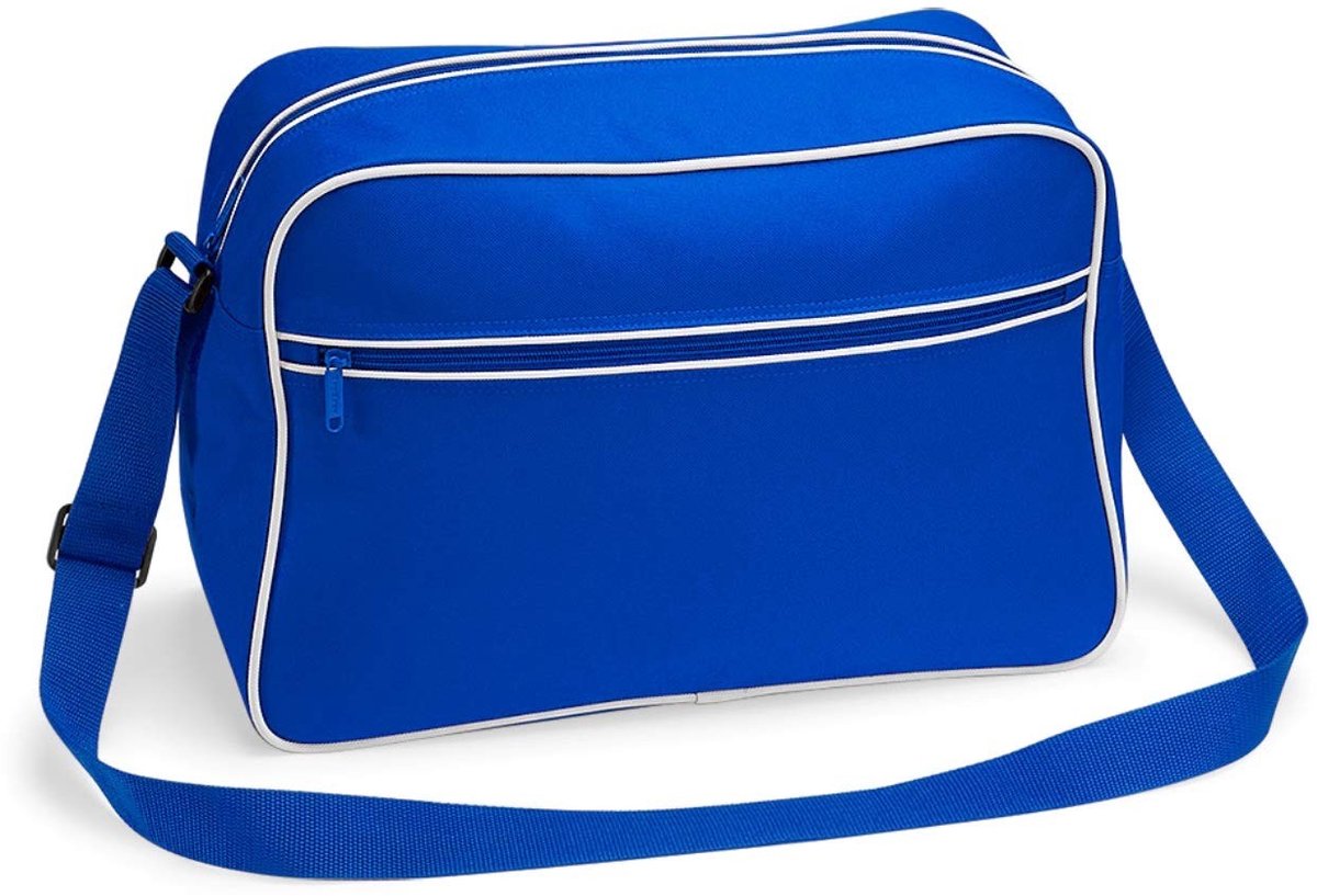 Omgoods - Retro Schoudertas van Polyester met Sleutelhanger