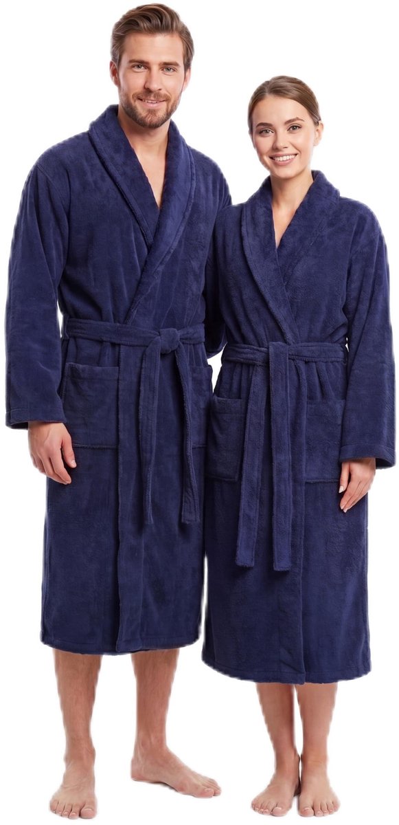 Omgoods - Unisex Badjas van 100% Egyptisch Katoen voor Thuis en Wellness