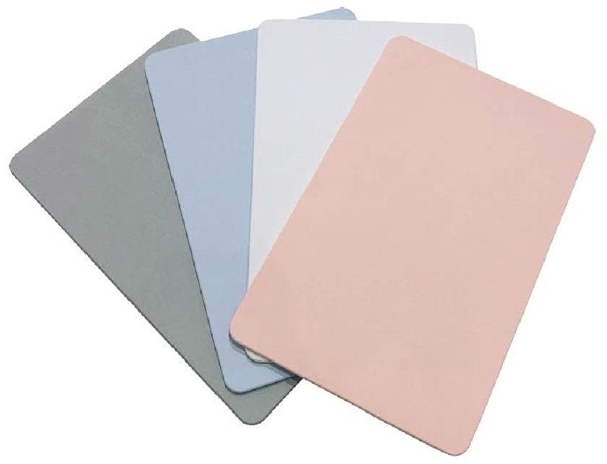 Omgoods - Kieselguhr Badmat, Absorberend en Antislip