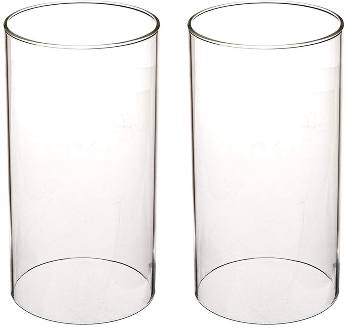 Omgoods - Hurricane Candle Holder - Glazen Schoorstenen voor Kaarsen 8,5 cm x 20,3 cm