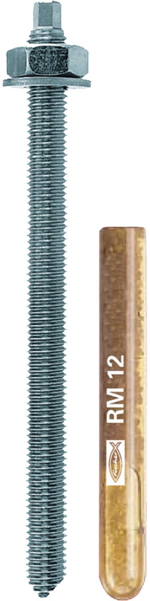 Fischer 10x Ankerstang RG M 16 x 190 mm thermisch verzinkt - 512250