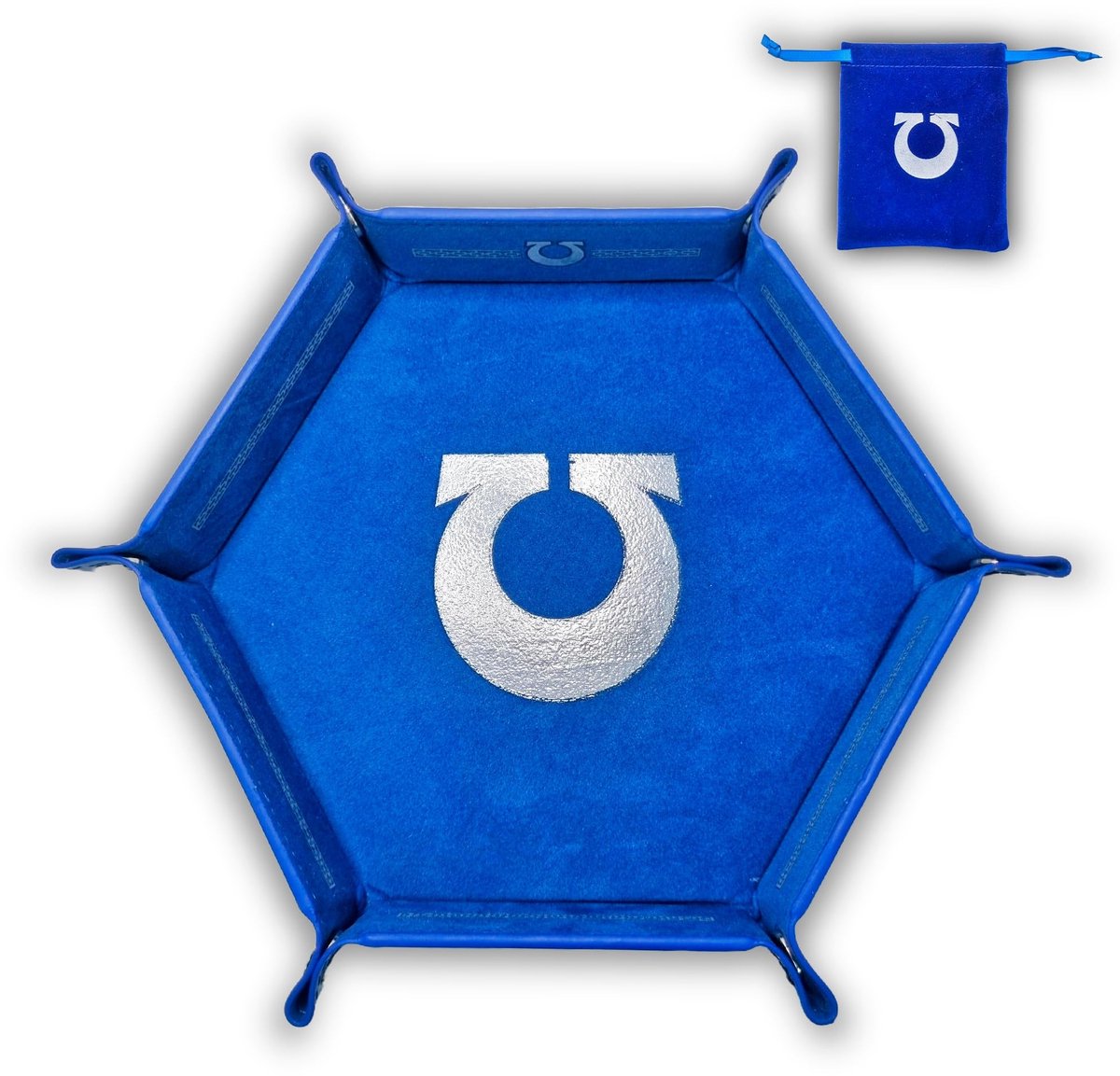 Omgoods - Dice Plate met Dice Bag voor Dungeon Space Marines