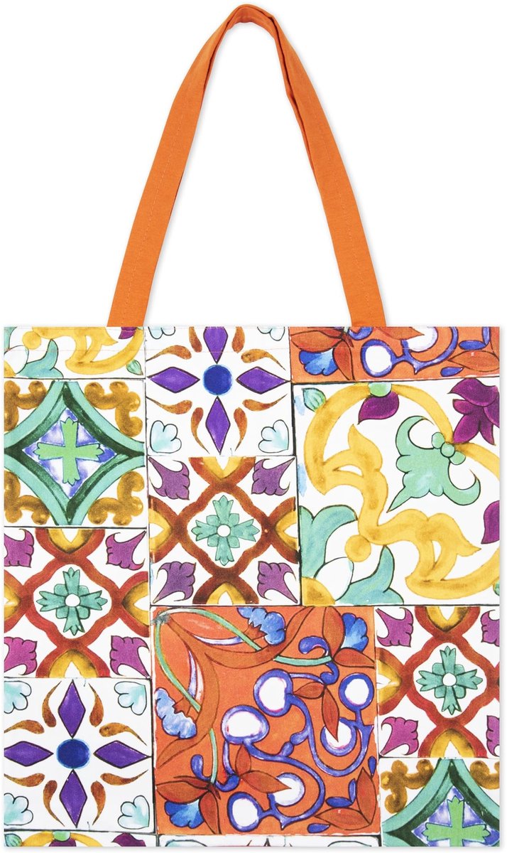 Omgoods - Excelsa Lissabon Boodschappentas 41,5 x 41,5 cm Katoen