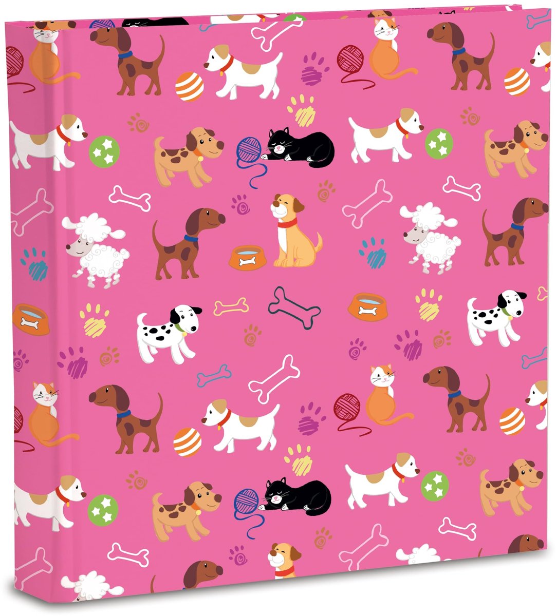 Omgoods - Fotoalbum 31 x 31 cm met 40 Bladen van Wit Karton