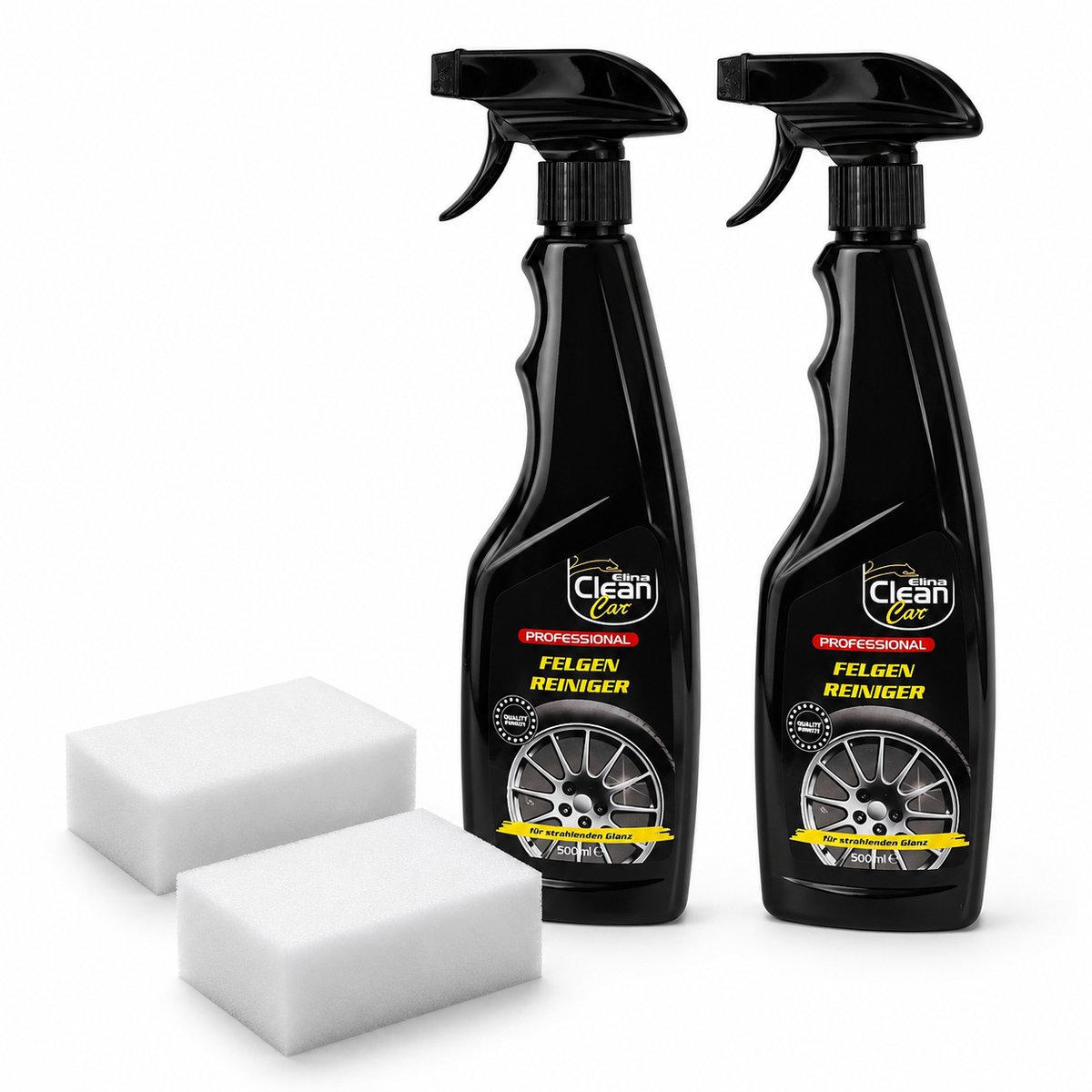 Velgenreiniger van Elina clean car professional auto schoonmaak - 2 stuks