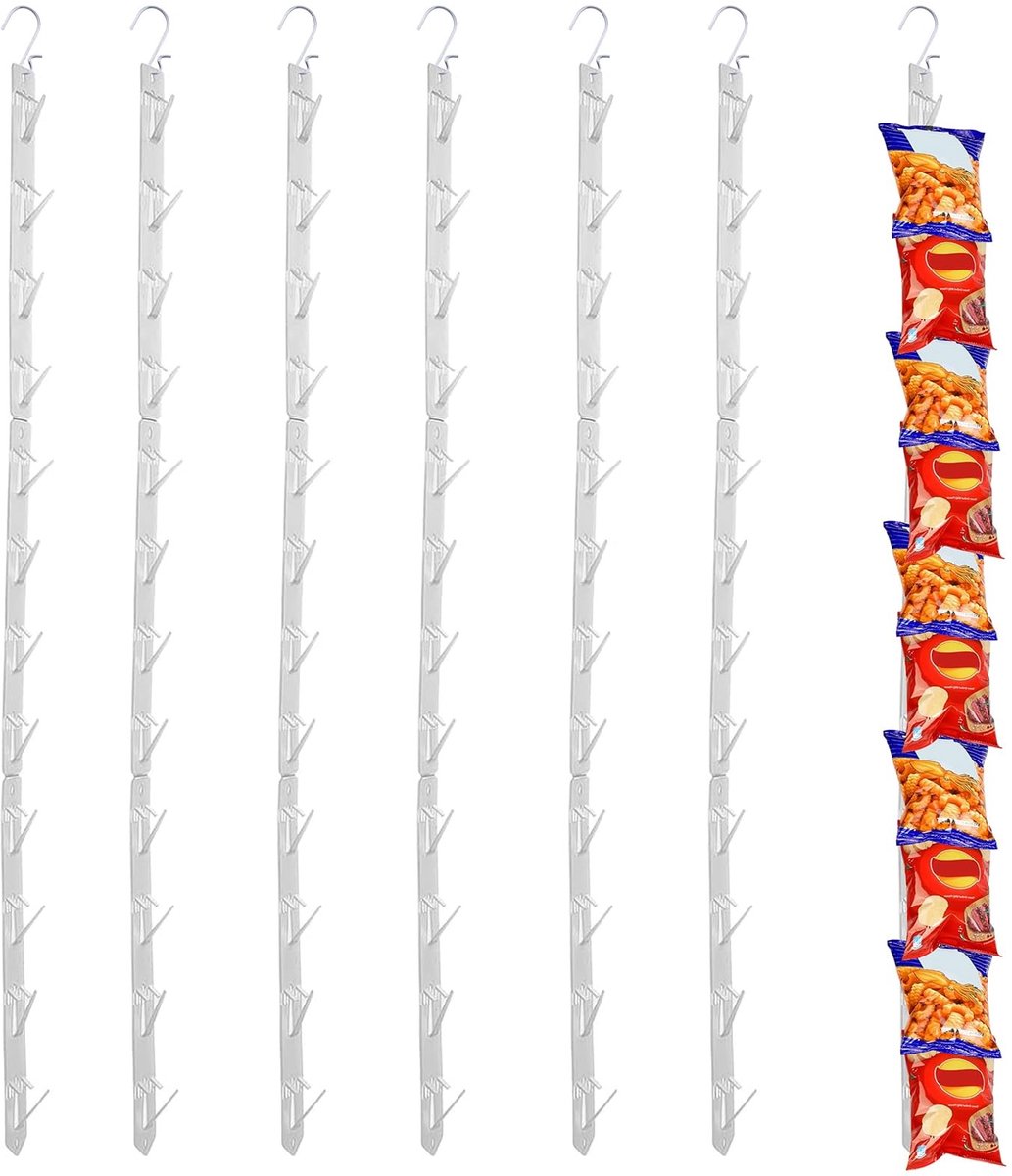 Omgoods - Set van 30 Hangstrips met Haken voor Winkeluitstallingen