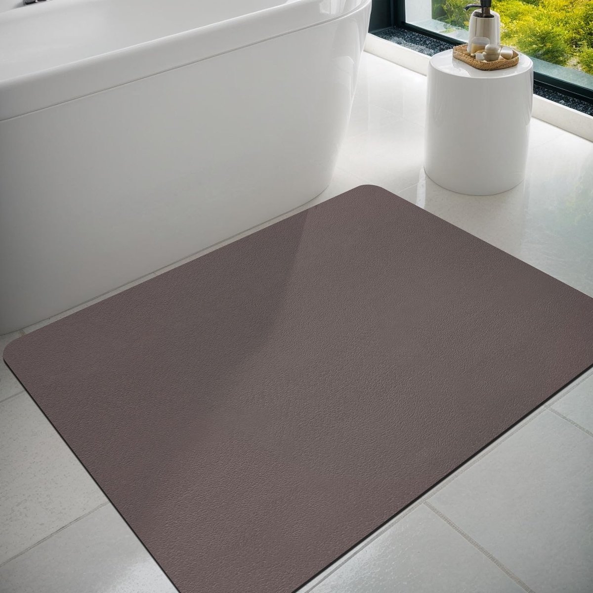 Omgoods - Antislip Badmat, Absorberend en Sneldrogend voor Douche en Bad