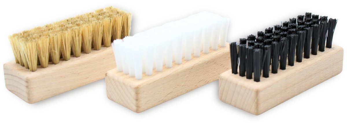 Omgoods - 3-Piece Sneaker Onderhoudsset van Beukenhout
