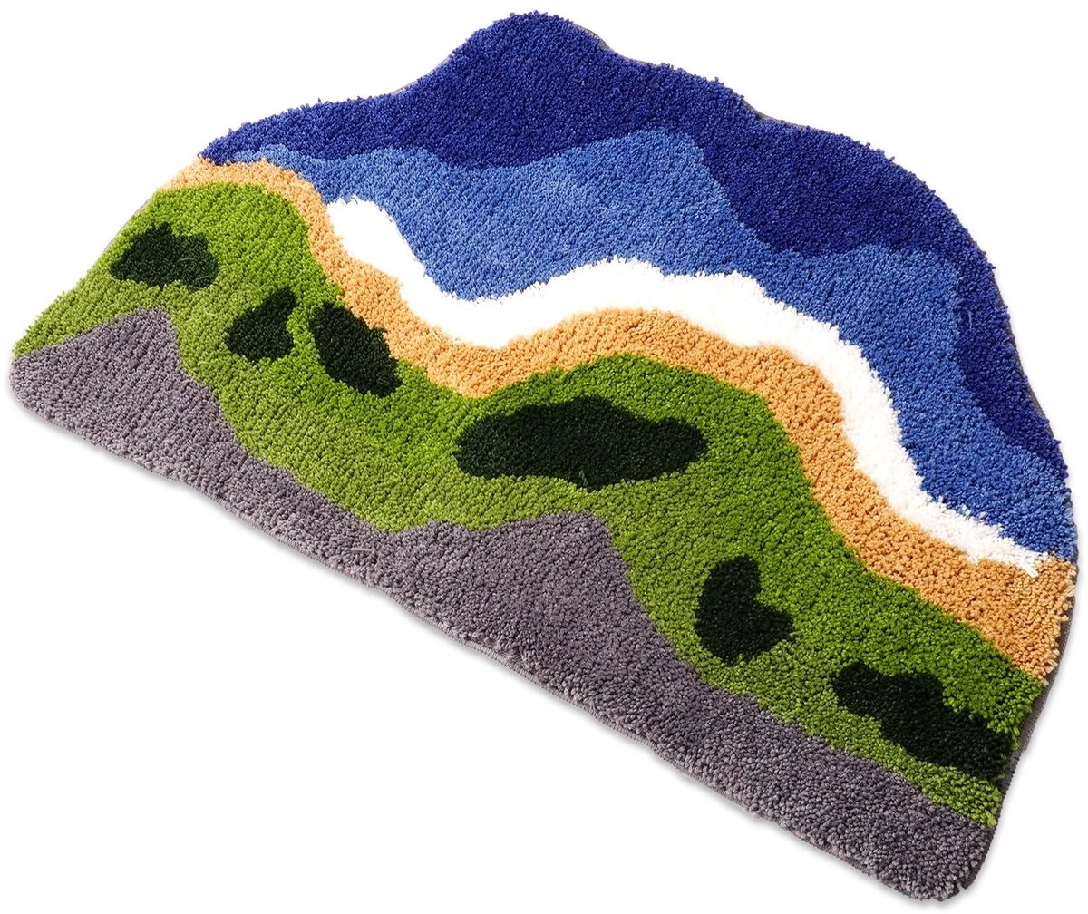 Omgoods - Antislip Badmat van Hoogwaardig Microvezel