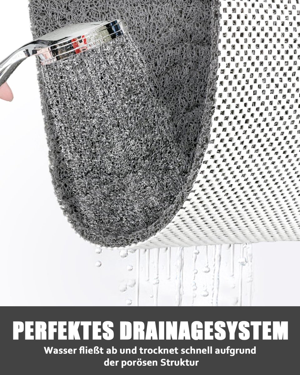 Omgoods - Antislip Douchemat 80 x 100 cm