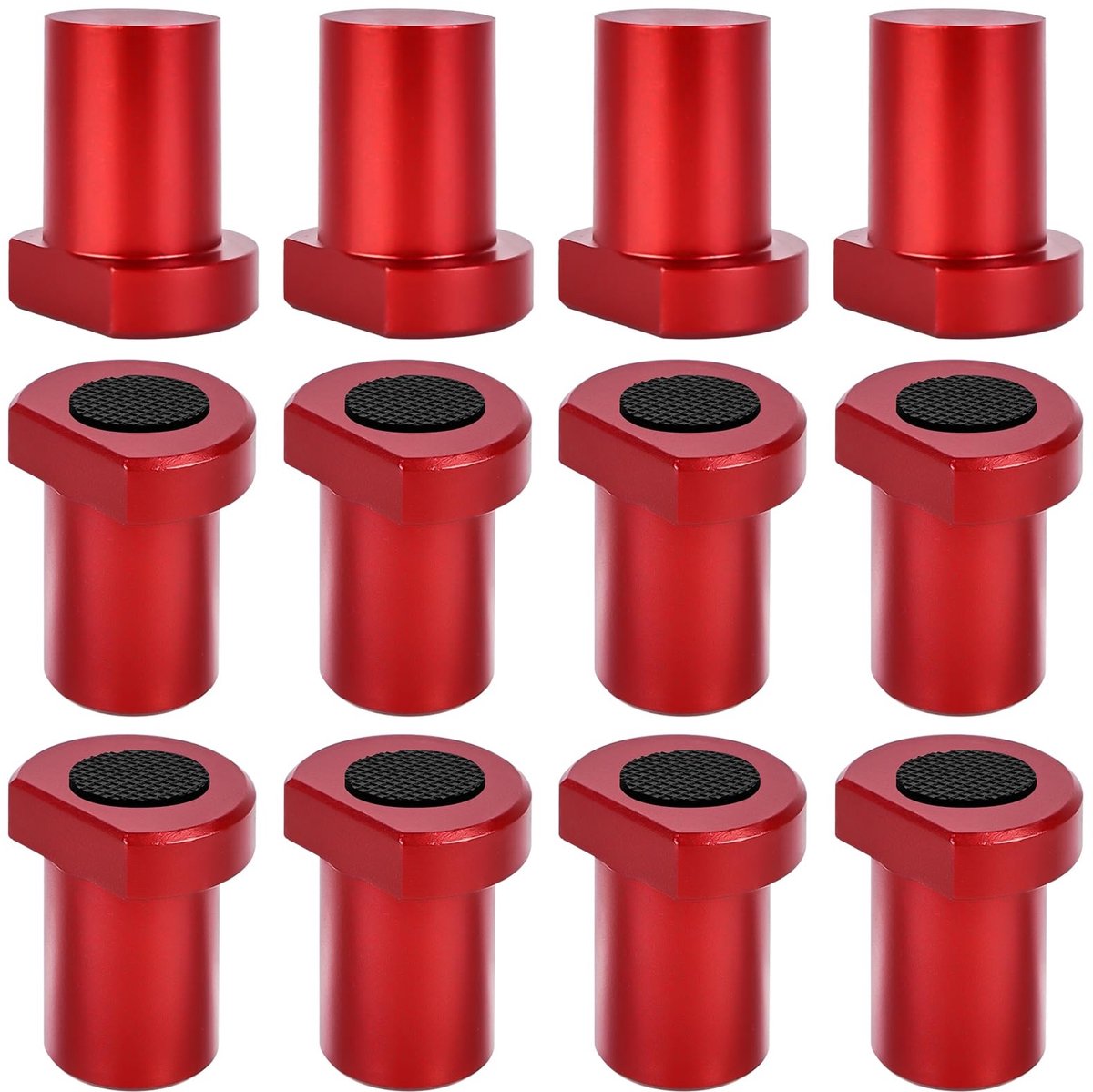 Omgoods - 12 Stuks Bankhaken van Aluminium voor 20mm Houtbewerking