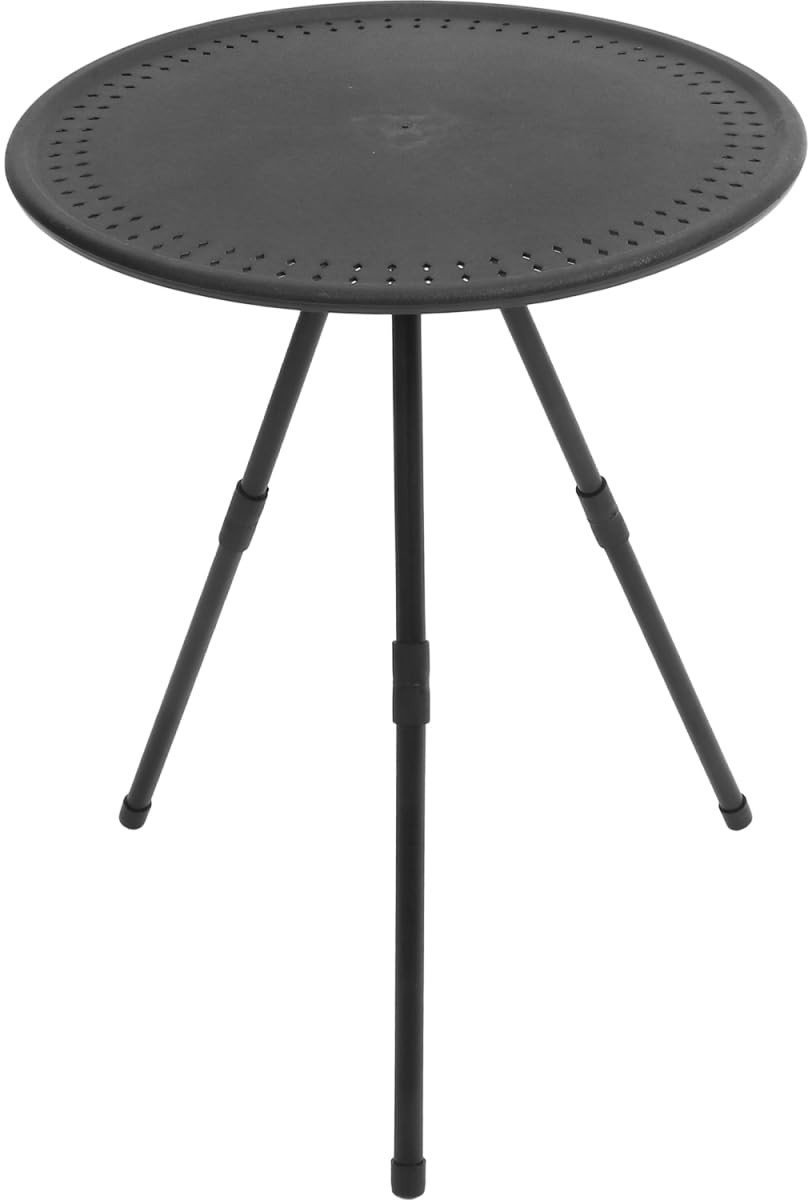 Omgoods - Opvouwbare Campingtafel, Rond en Draagbaar voor Buitengebruik