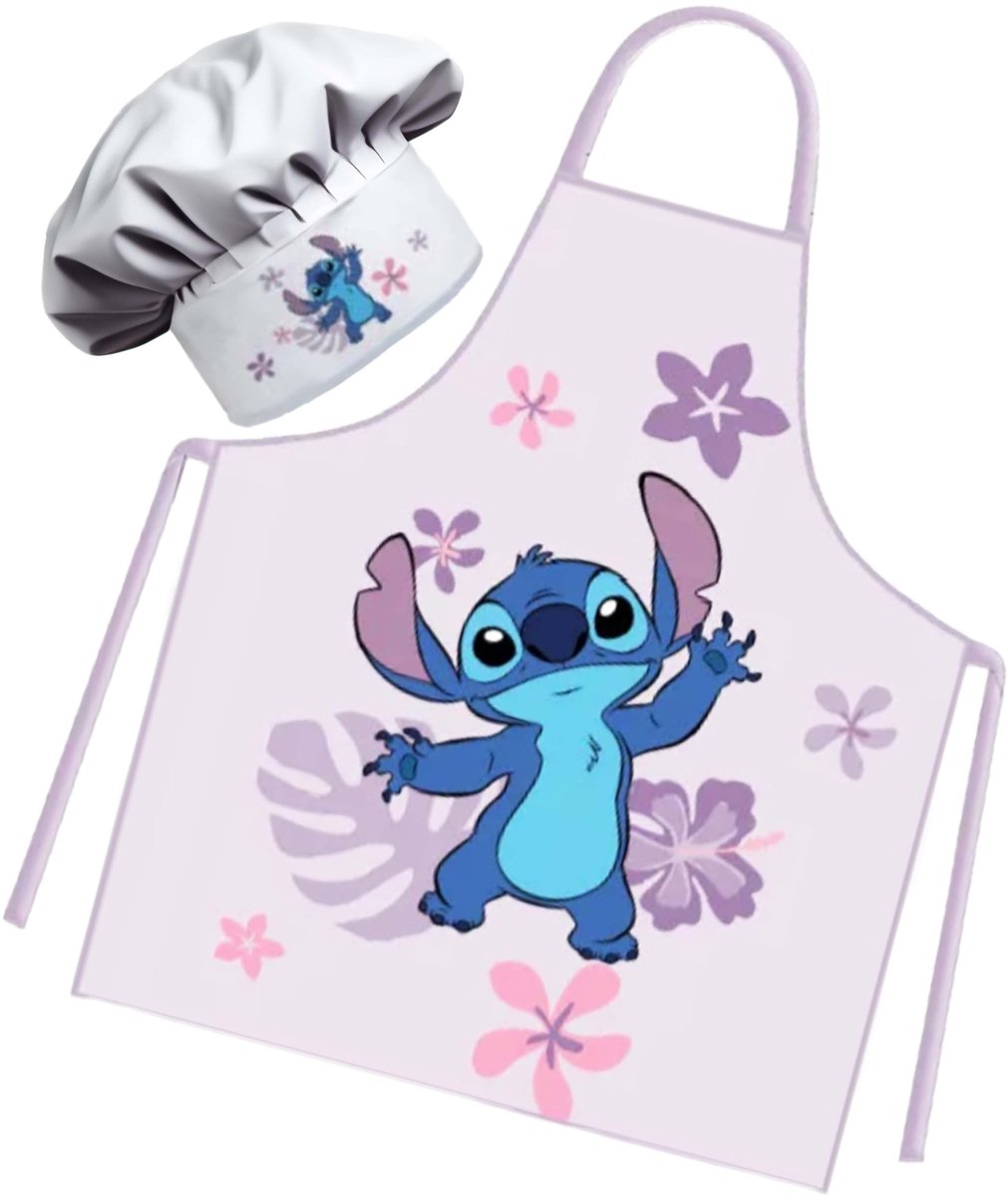 Omgoods - Kinder Kookschort Set - Inclusief Chef Hoed voor Lilo-City