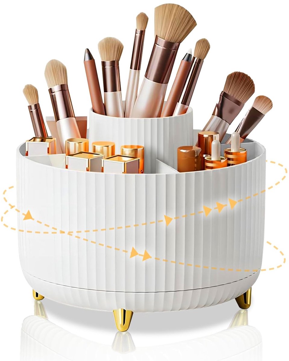 Omgoods - 360° Rotating Make-up Organizer - Met 5 Compartimenten