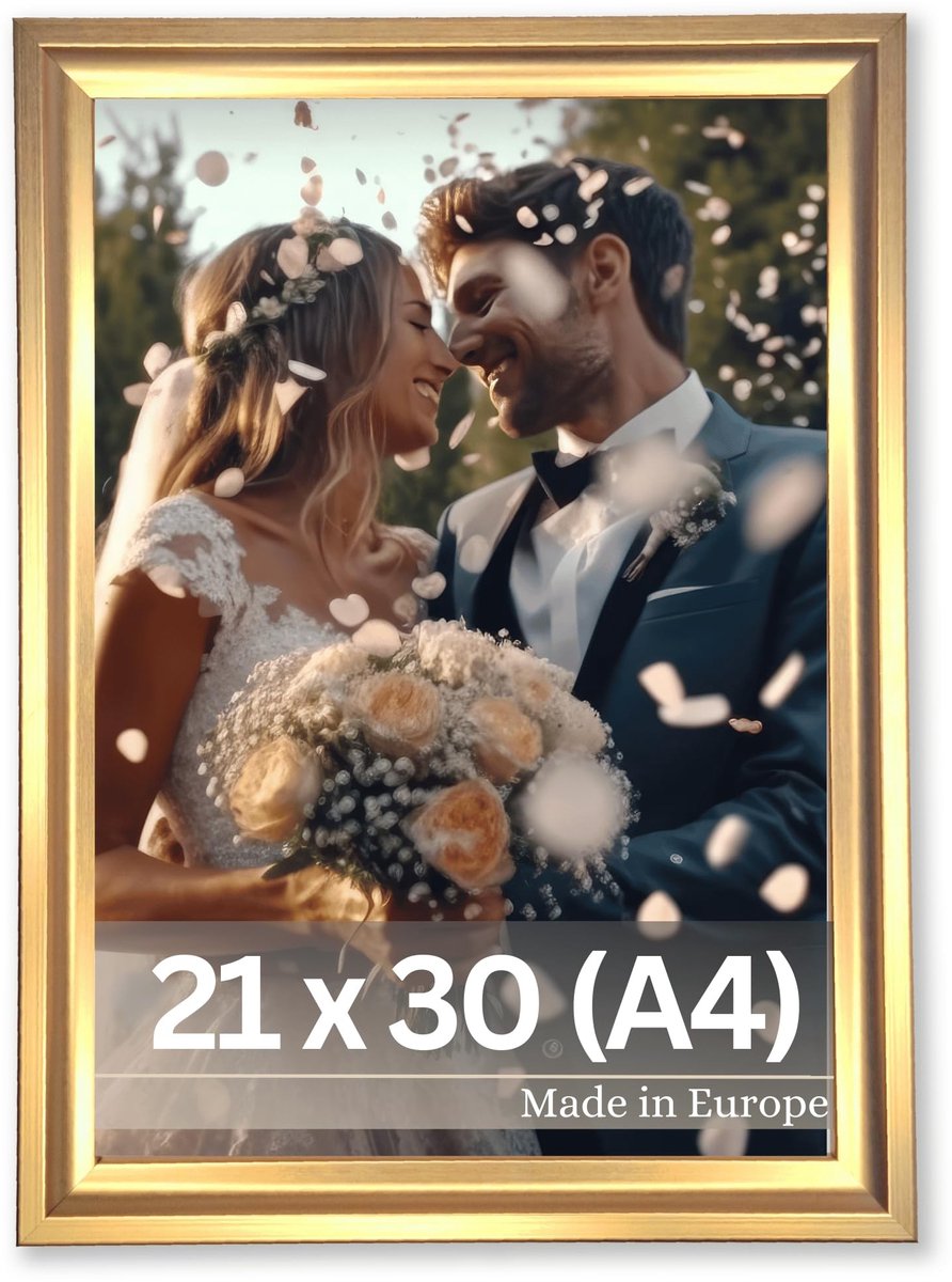 Omgoods - Elegante Vintage Fotolijst in Barokstijl 21x30 cm