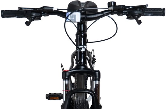 Davi Terrano – Mountainbike – 26 inch – 21 versnellingen – Schijfremmen – Voorvork met vering – Zwart/Wit — afbeelding 5