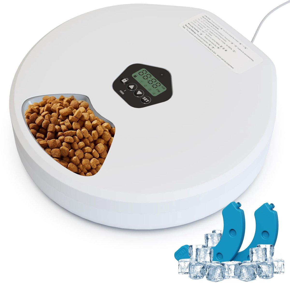 Omgoods - Intelligente Voederautomaat voor Katten en Honden met Timer