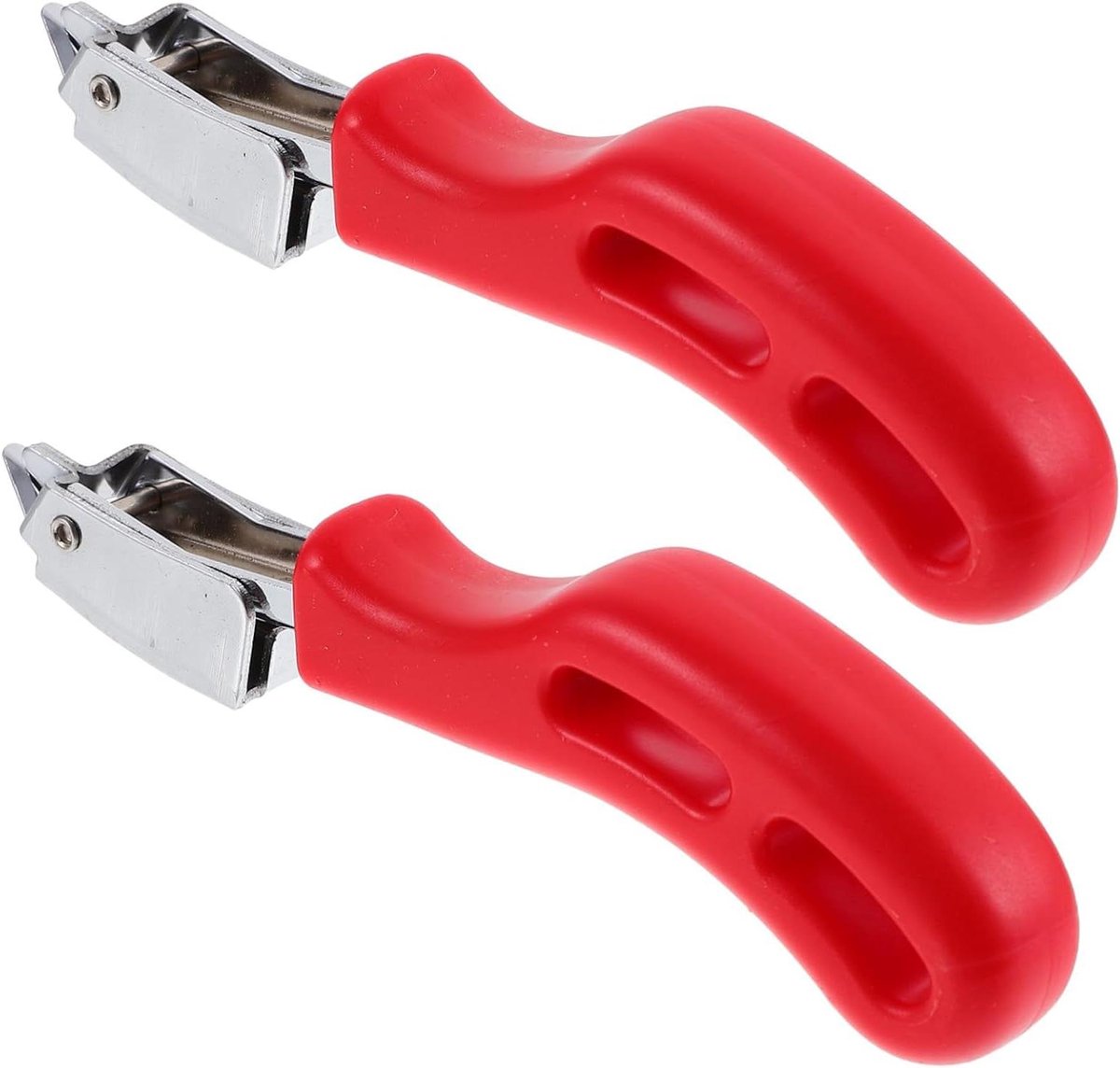 Nietjesverwijderaar Set - Tack Puller Koevoet - Meubels Herstellen - Hefboom Ontwerp - 16 cm - Rood