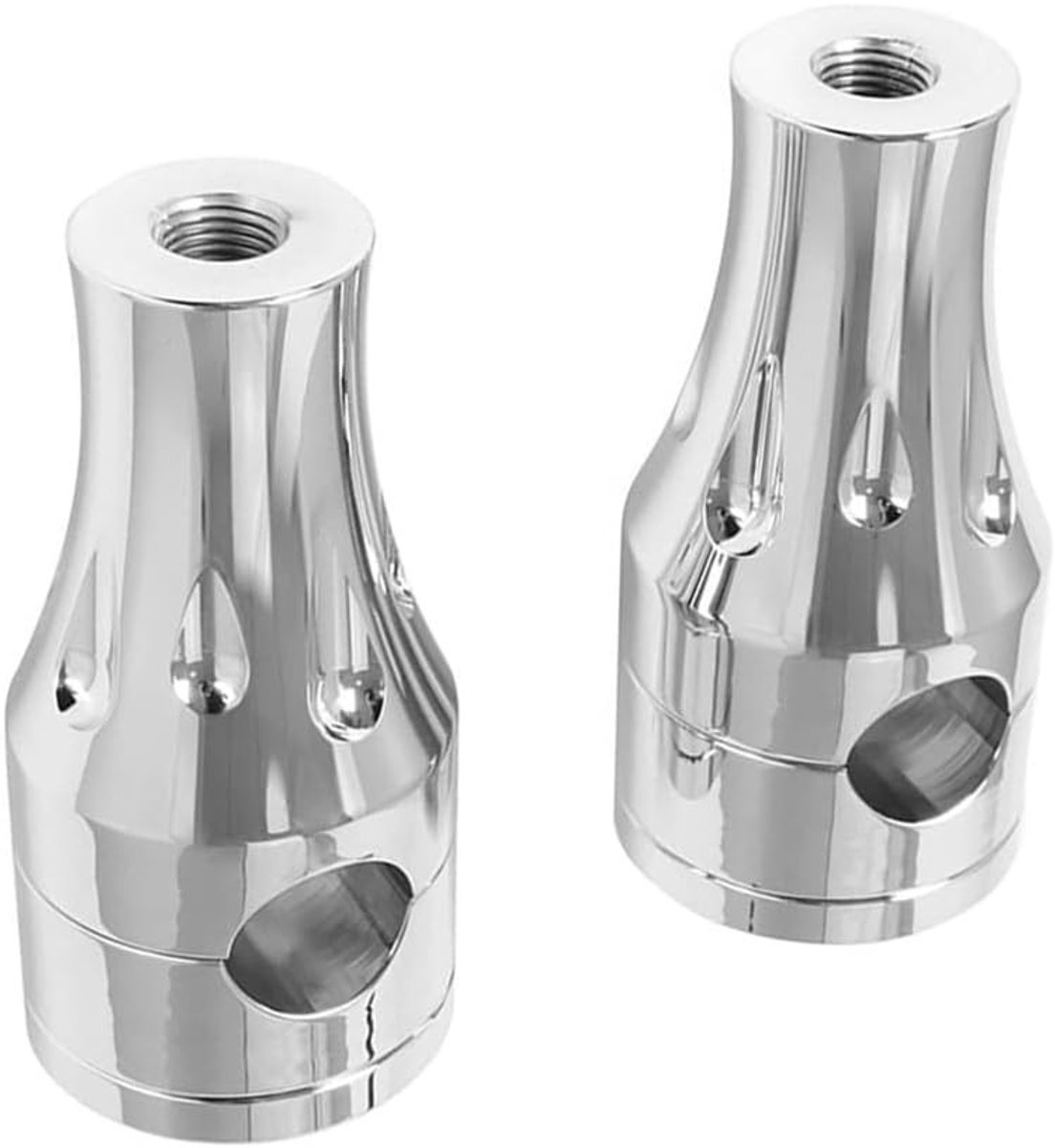 Motorfiets Handlebar Risers 25mm voor Dirt Bike en ATV - Verstelbare Mount Clamps voor Stabiele Controle en Comfort tijdens het Rijden