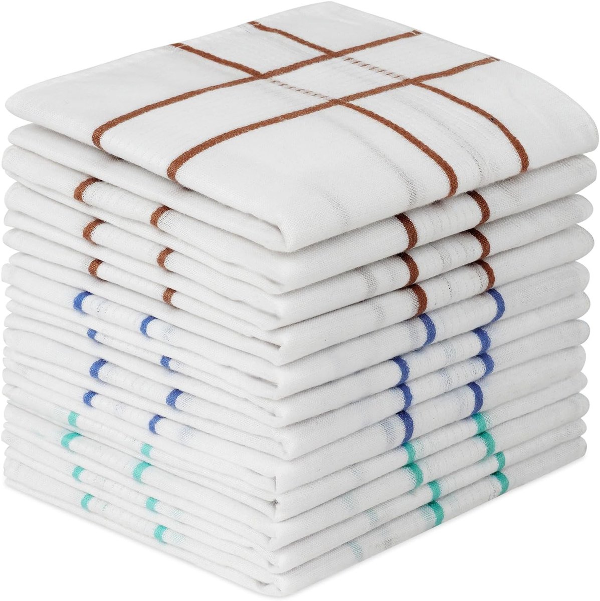 Zakdoeken, 12 stuks Zachte Klassieke Witte Heren Zakdoeken Set, Heren Premium Zakdoeken Diverse Pochet Zakdoeken voor Mannen en Vrouwen, voor Bruidegoms, Bruiloften