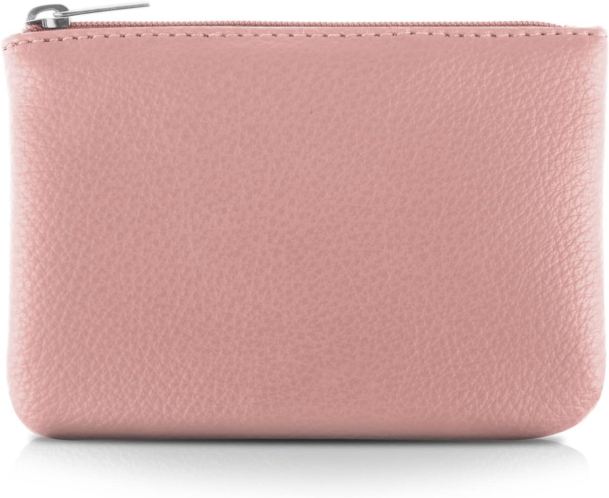 Muntenportemonnee, PU lychee patroon rits portemonnee draagbare portemonnee mini verandering portemonnee voor vrouwen munt zak mini geld voor vrouwen creditcard ID sleutel headset lippenstift