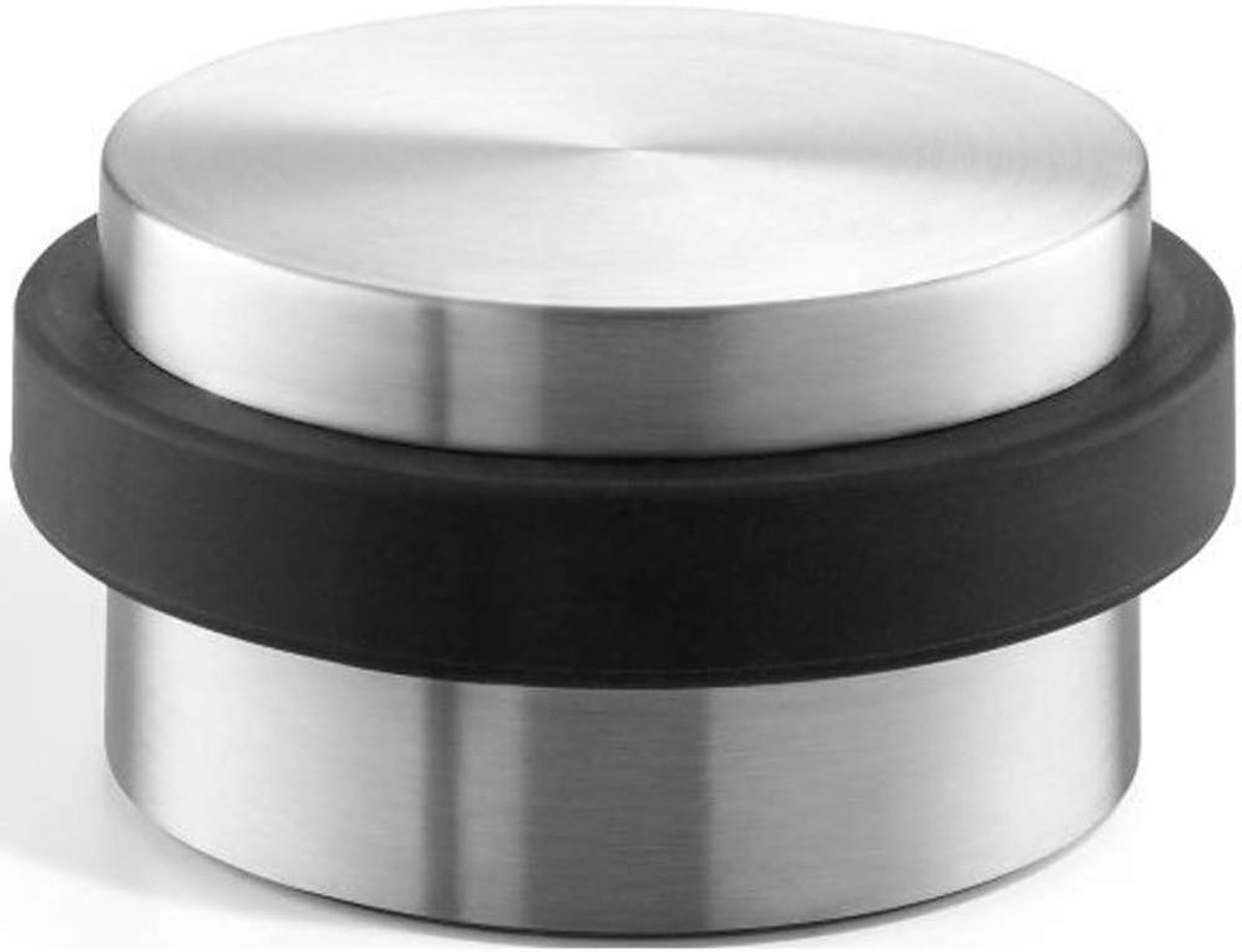 Deur Stopper - Deurvanger Deurhouder - Huis Organiseren - Zwaar Massief Tin - 10.5 cm Doorsnede - Zilverkleurig
