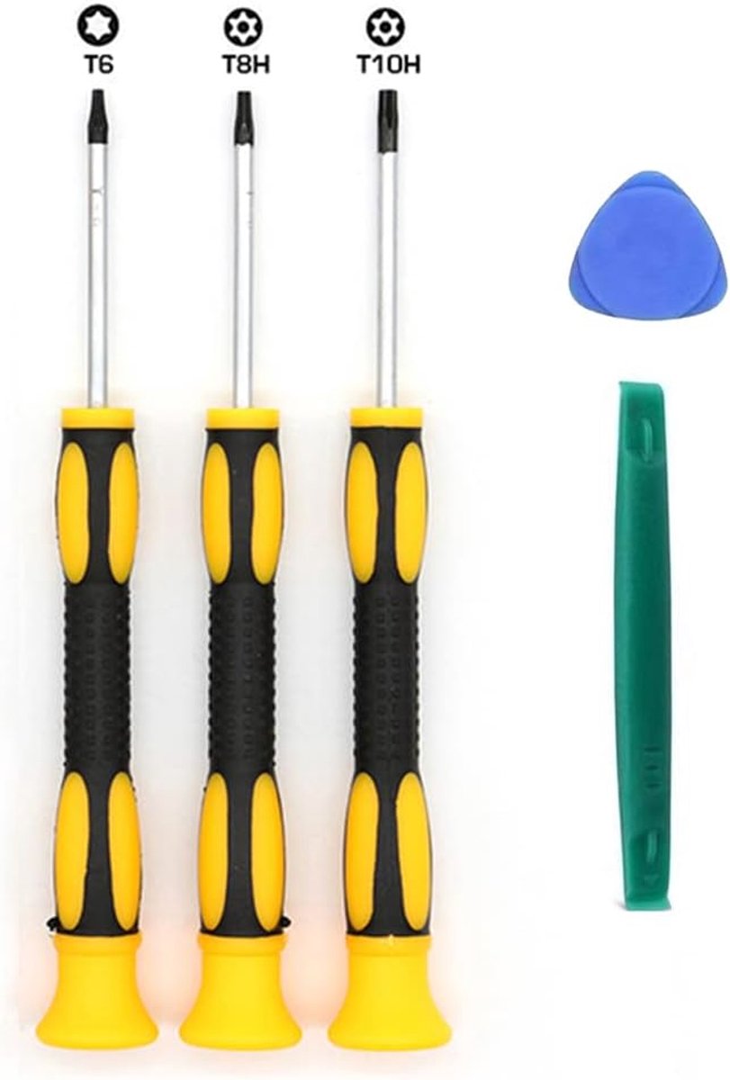 T8H T10H met Gat Beveiligingstorx Schroevendraaier Set voor Xbox One 360 Controller PS3 PS4 Reparatie Tool Kit met Veilig Prik Spudger