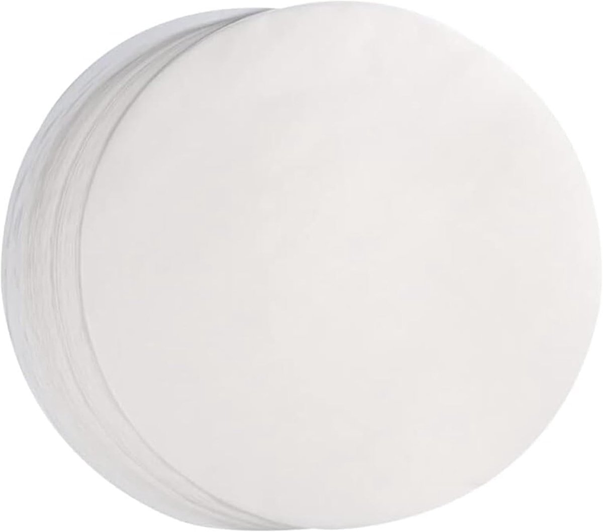 100 stuks ronde bakpapier - Cakevormvoering - Bakvormvoering - Niet-klevend, vetvrij serveerpapier voor probleemloos bakken (23 cm)